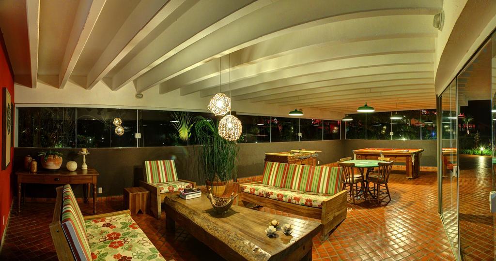 Hotel Boutique Frangipani Brotas Exterior photo Interior of the hotel